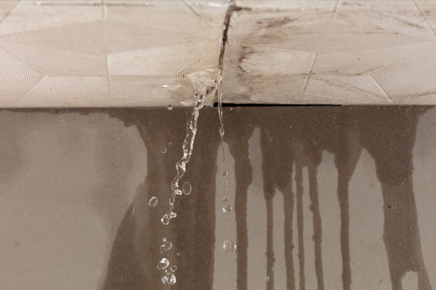 Professional Burst Pipe Cleanup technician working in Cherry Hill, NJ